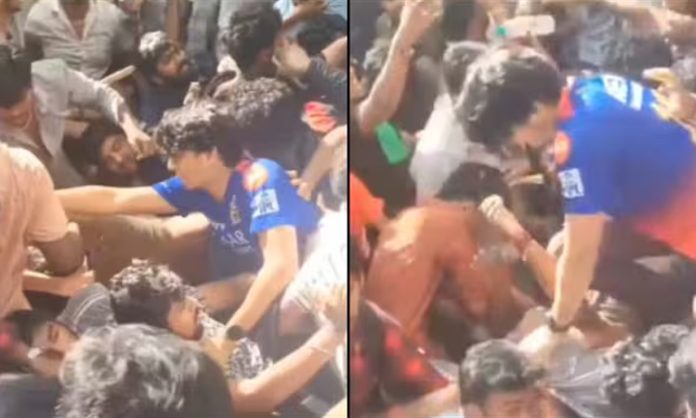 Stampede at Chinnaswamy Stadium