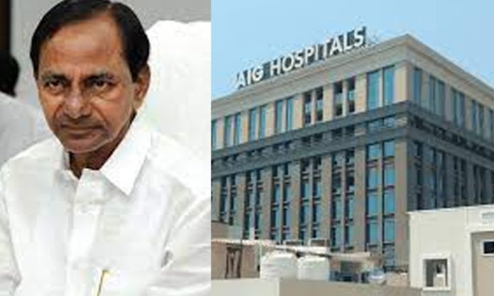 KCR medical test at AIG Hospital