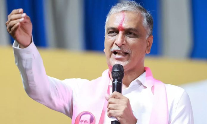 Harish Rao fire Revanth Revathi
