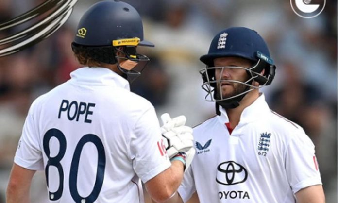 Ind vs Eng first test match second day