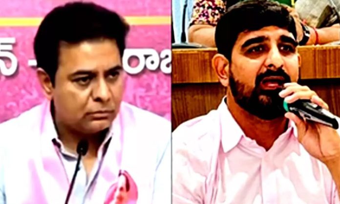 KTR fire on Revanth reddy