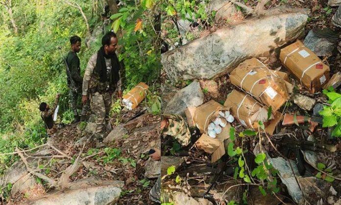 2.5 tonnes explosive seized
