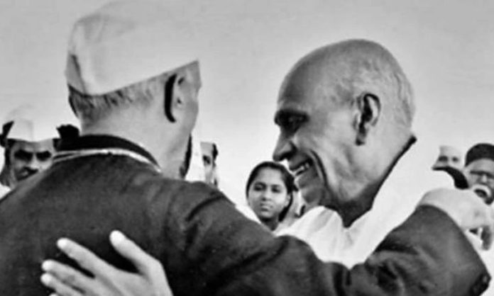 Jawaharlal nehru and Sardar vallabhbhai patel