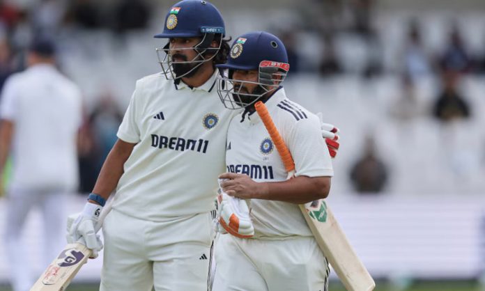 Rahul and pant century