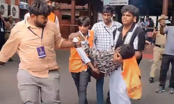 RCB supports stampede victims