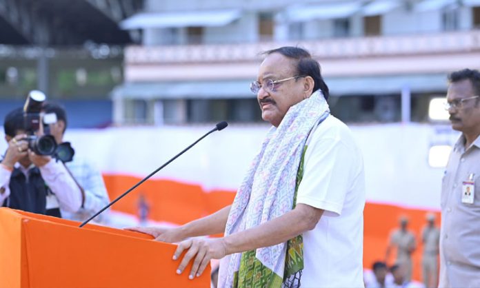 Venkaiah naidu tell about Yoga