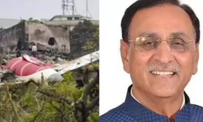 Vijay Rupani dead body