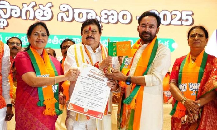 Telangana BJP President Ramchandra Rao