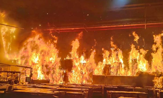 plastics industry fires
