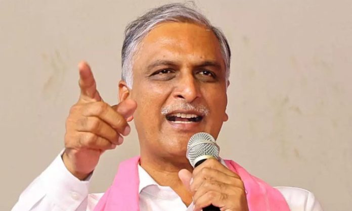 Harish Rao comments Revanth Reddy