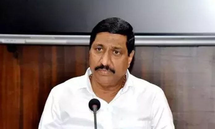 BC Janardhan Reddy fire jagan