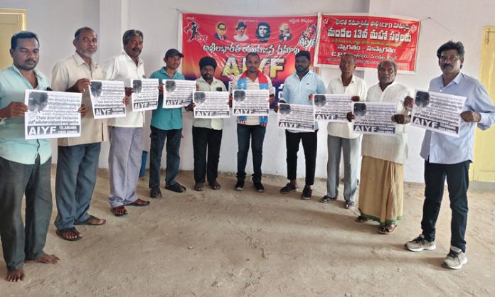 protest against Narendra Modi's policies