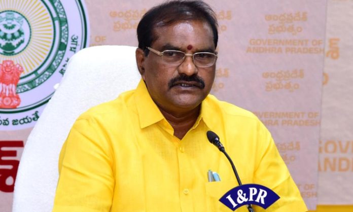 Nimmala Ramanaidu comments jagan