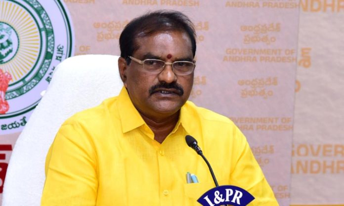 Nimmala Ramanaidu comments jagan