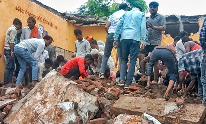 school building collapses
