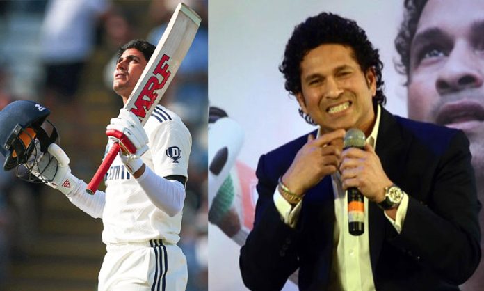 Sachin tendulkar praise Gill