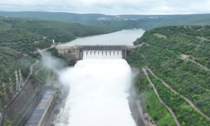 Nagarjunasagar and Srisailam reservoirs