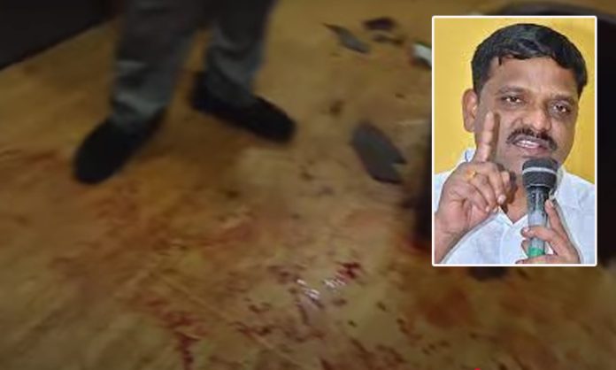 Attack on MLC Teenmar Mallanna's office