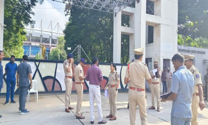 Tension at Uppal Cricket Stadium