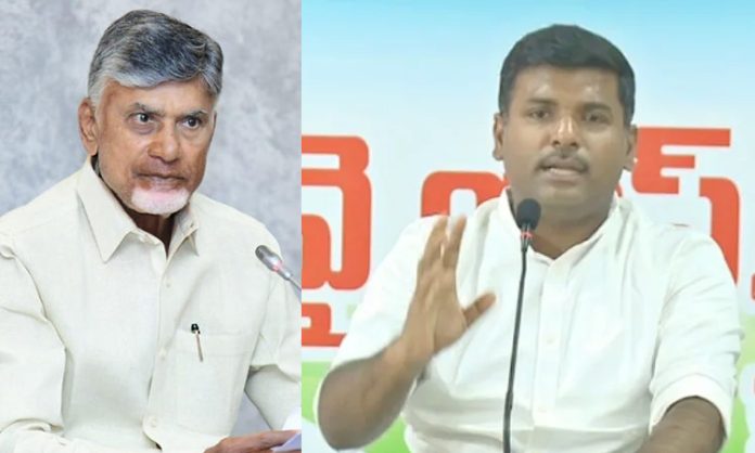 Gudivada Amarnath vs Chandra babu naidu
