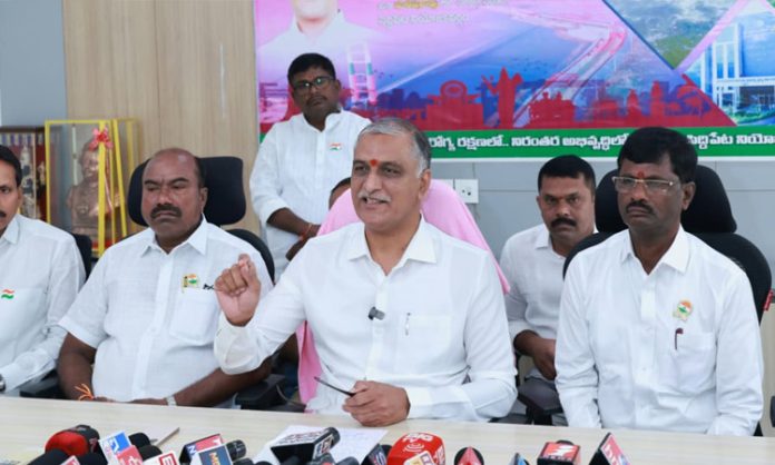 Harish Rao comments Revanth Reddy
