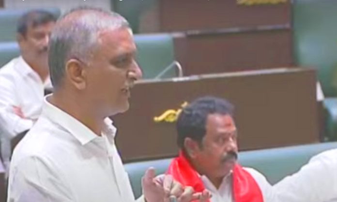 Harish rao speech Central funds