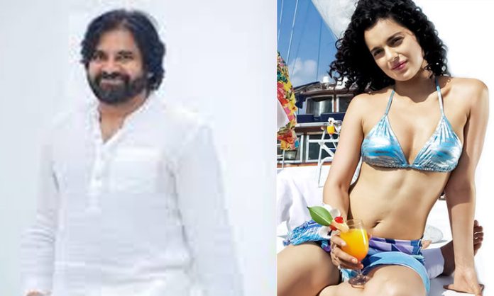 Kangana Ranaut act pawan kalyan