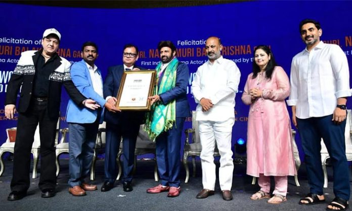 Balakrishna in World Book of Records