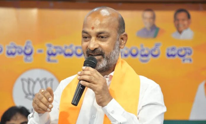 Bandisanjay comments Revanth Reddy