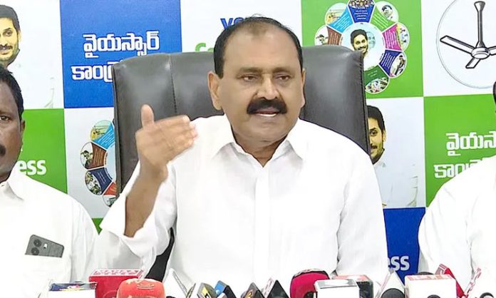 Bhumana Karunakar Reddy fire chandra babu