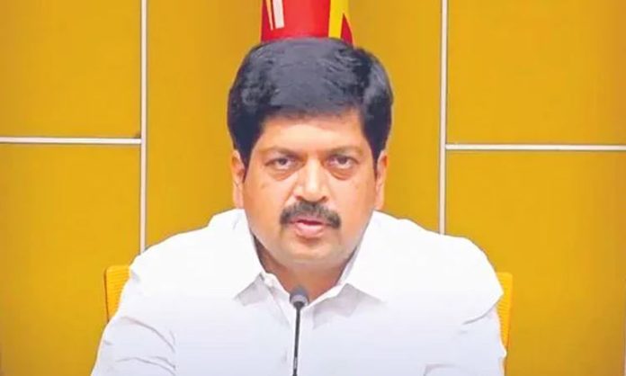 Kollu Ravindra fire jagan