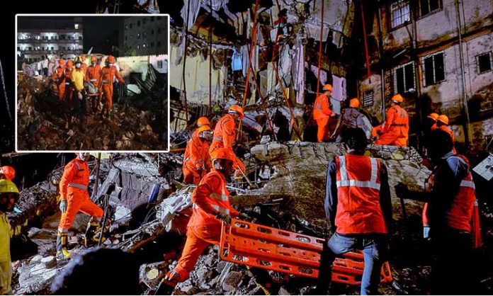 maharashtra palghar building collapsed
