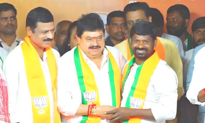 Guvvala Balaraju joins BJP party