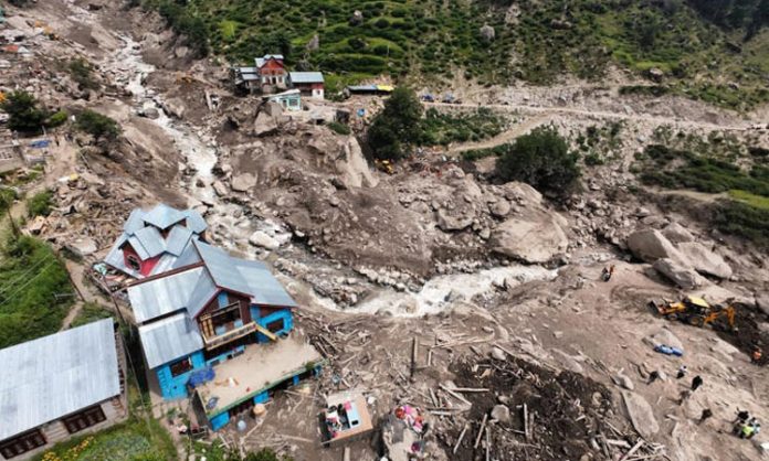 Cloudburst once again Uttarakhand