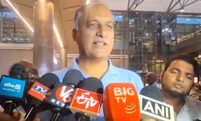 Harish rao respond Kavitha comments