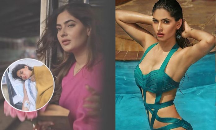 Karishma sharma injured