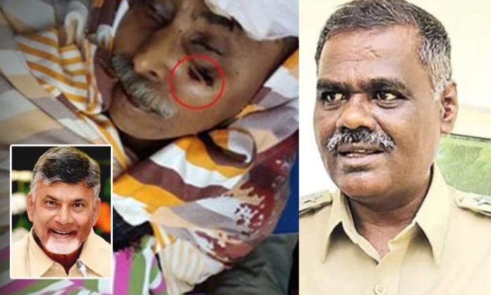 CI Shankaraiah sends legal notices to Chandrababu