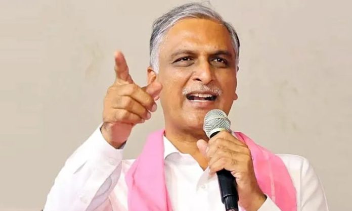 Harish Rao comments Revanth Reddy
