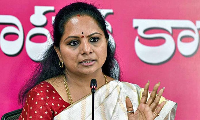 kavitha announcement Sharmila image