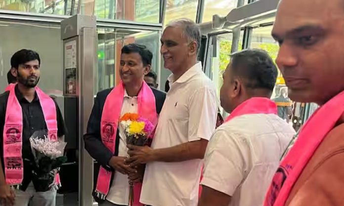 Harish Rao comments Revanth Reddy