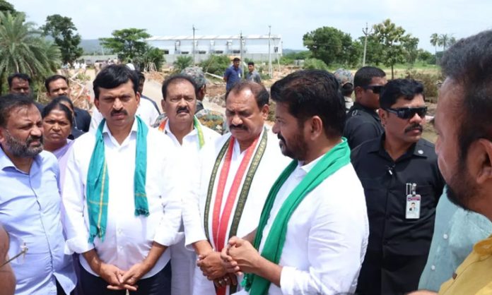 Revanth reached GR Colony Kamareddy