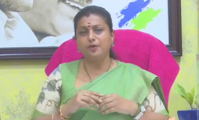 Roja vs Chandrababu naidu