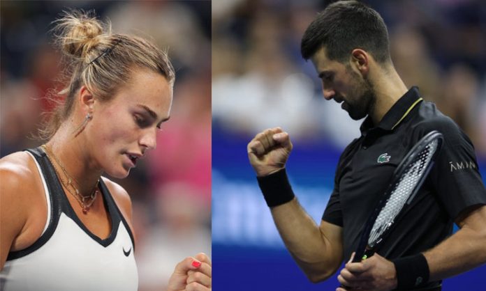 Sabalenka Djokovic quarterfinals